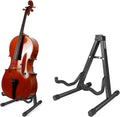 Cello Stand Adjustable Folding A-Frame Holder - Compact Travel Stand