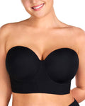 HSIA Strapless Bras for Women Longline Bandeau - Supportive Lift Shoes