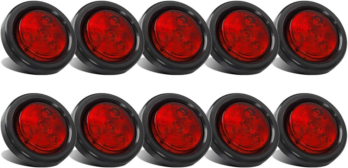 Partsam 10x Red 2in Round Sealed Clearance Marker Light Review