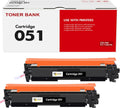 051 MF264DW Toner Cartridge Compatible 2-Pack - Reliable, High Yield