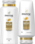 Pantene Moisturizing Shampoo and Silicon-Free Conditioner Bundle