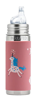 Pura Kiki 9oz Stainless Steel Insulated Sippy Bottle Unicorn