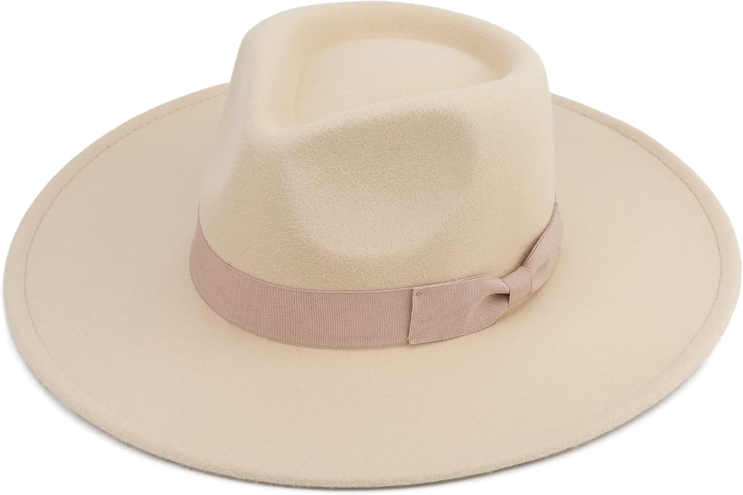 Big Wide Brim Women Fedora Hat for Outdoor Activities and Fun