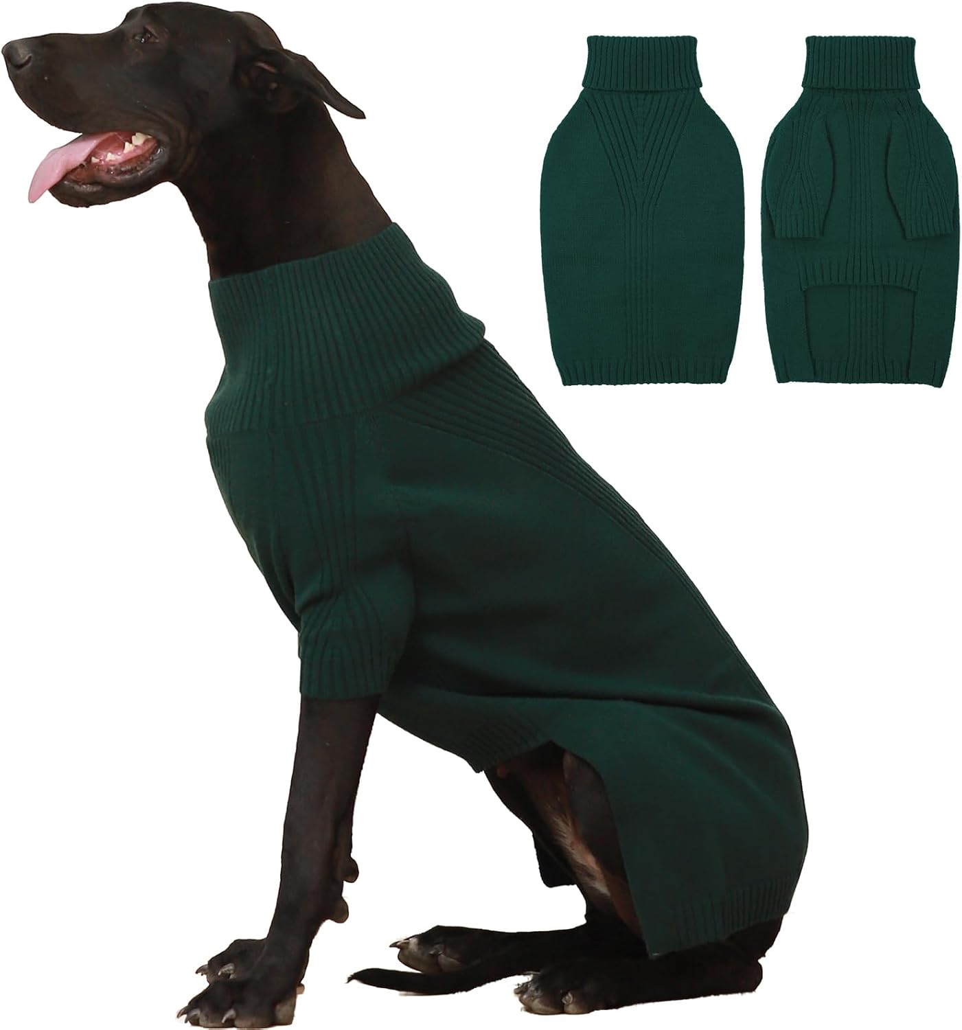 IECOii Extra Large Dog Sweater 4XL for Giant Breed Dogs
