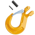 5/8 in Grade 80 Clevis Sling Hook with Safety Latch - Heavy Duty