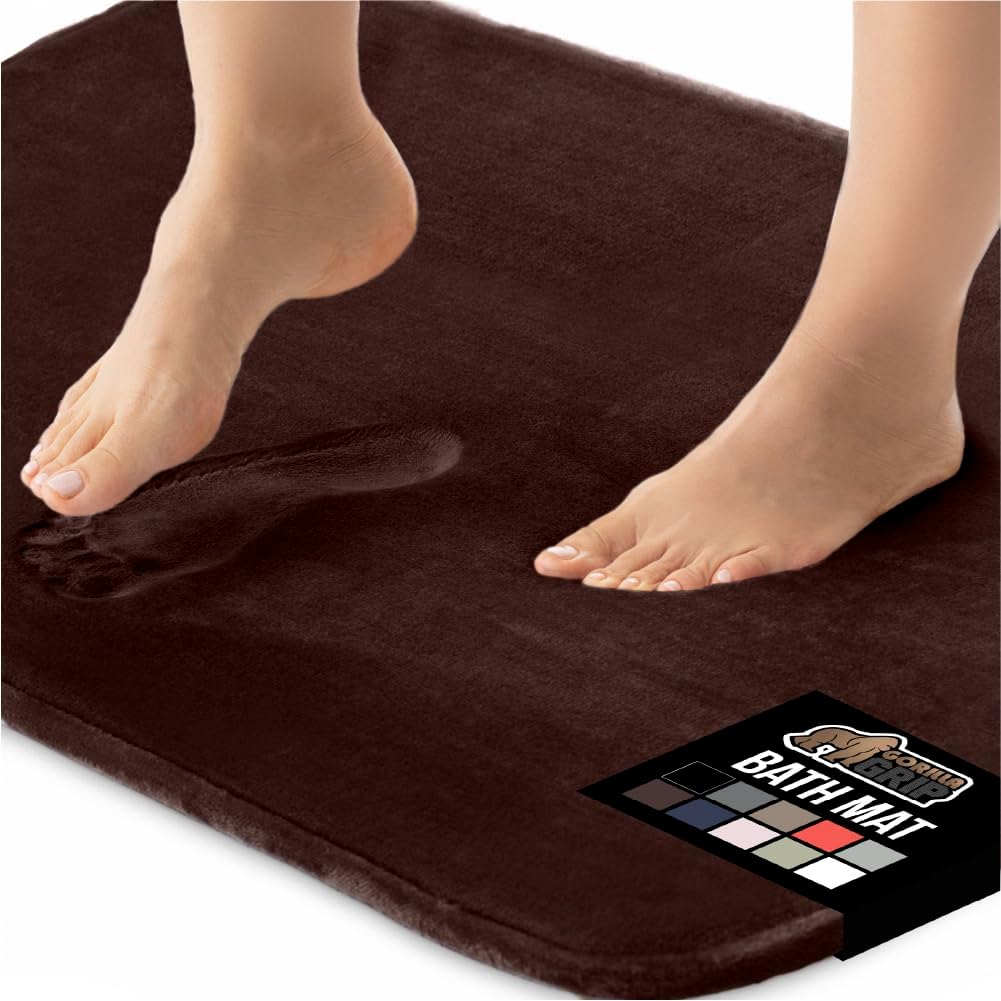 GORILLA GRIP Memory Foam Bath Mat for Ultimate Comfort and Style