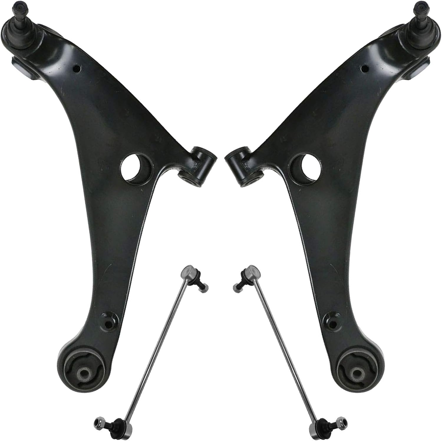 TRQ Front Suspension Kit Control Arm for Mitsubishi Galant