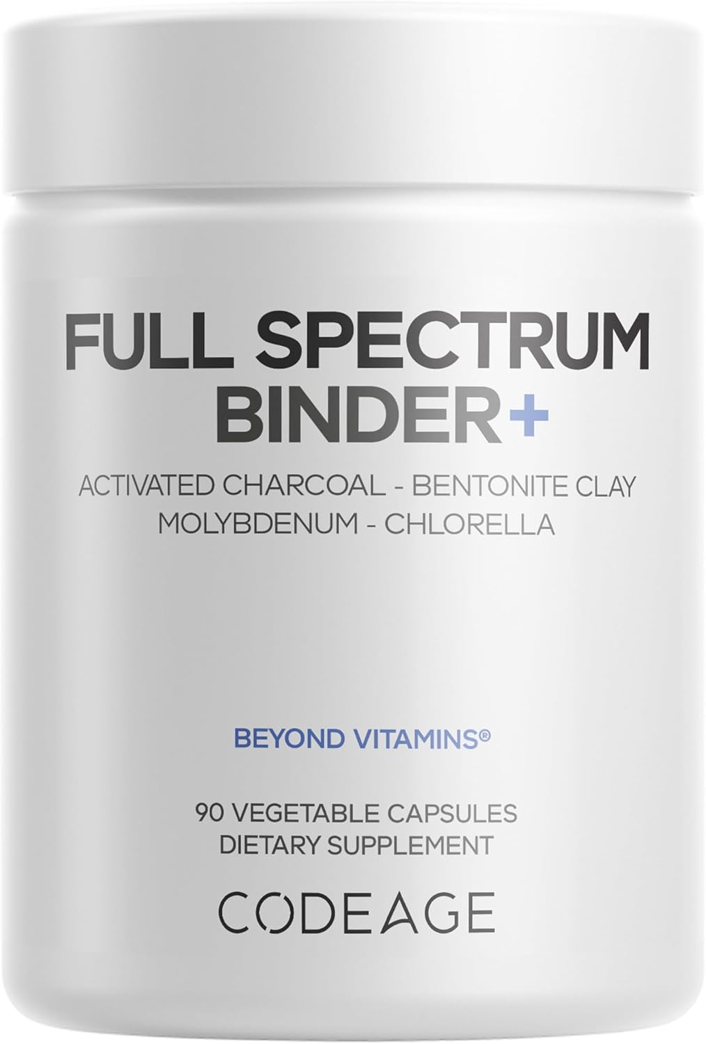 Codeage Binder Supplement with Activated Charcoal and Clay