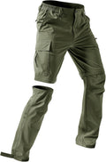 Men's Hiking Pants Convertible Quick-Dry Water-Resistant (Style DHXN)