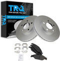 Front Semi-Metallic Brake Pad & Rotor Kit for 1999-04 Mustang