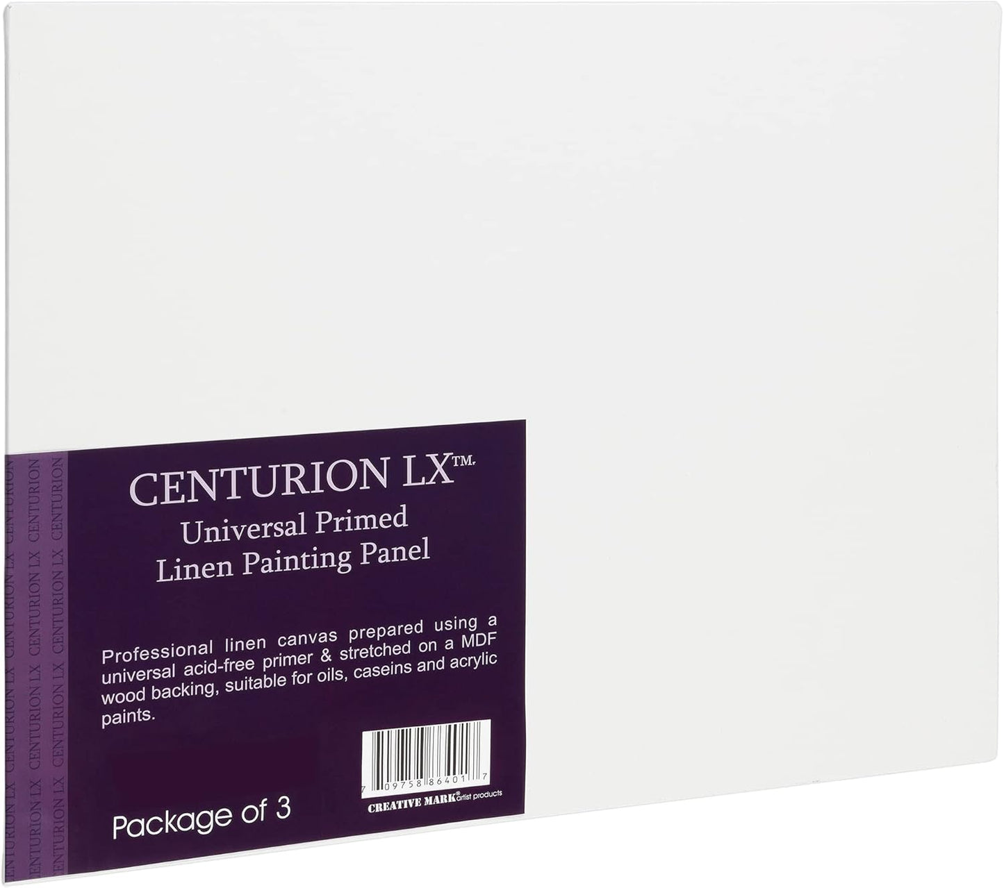 Centurion All-Media Primed Linen Panels - Perfect for Artists