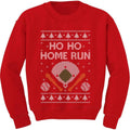 Tstars Baseball Christmas Sweatshirt for Kids