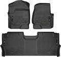 Weatherbeater Floor Mats for 2017-2025 Ford SuperCrew Cab - 3-pc Black