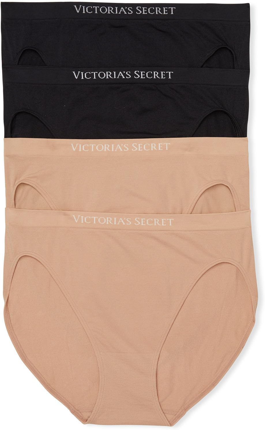 Victoria's Secret Women's Seamless Brief Underwear Multi Pack