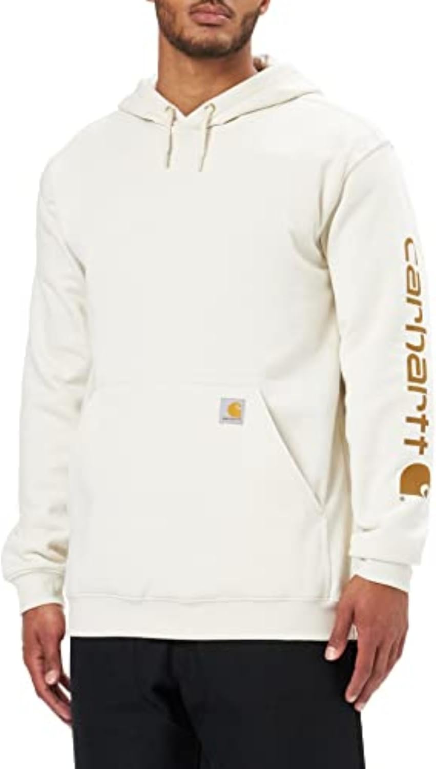 Carhartt Men's K288 Loose Fit Midweight Logo Sleeve Sweatshirt
