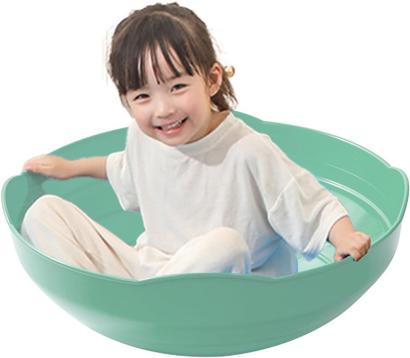 Teal Wobble Disk for Kids, Rock & Spin Sensory Fun