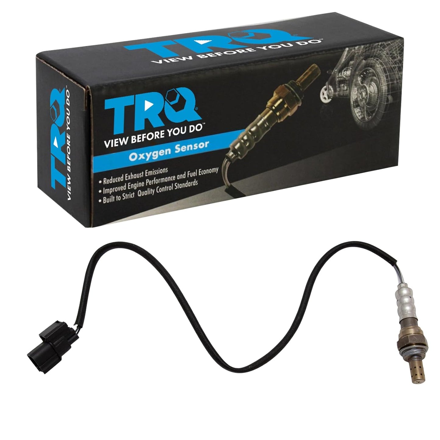 TRQ O2 Oxygen Sensor 4 Wire Narrow-Band for Acura and Honda