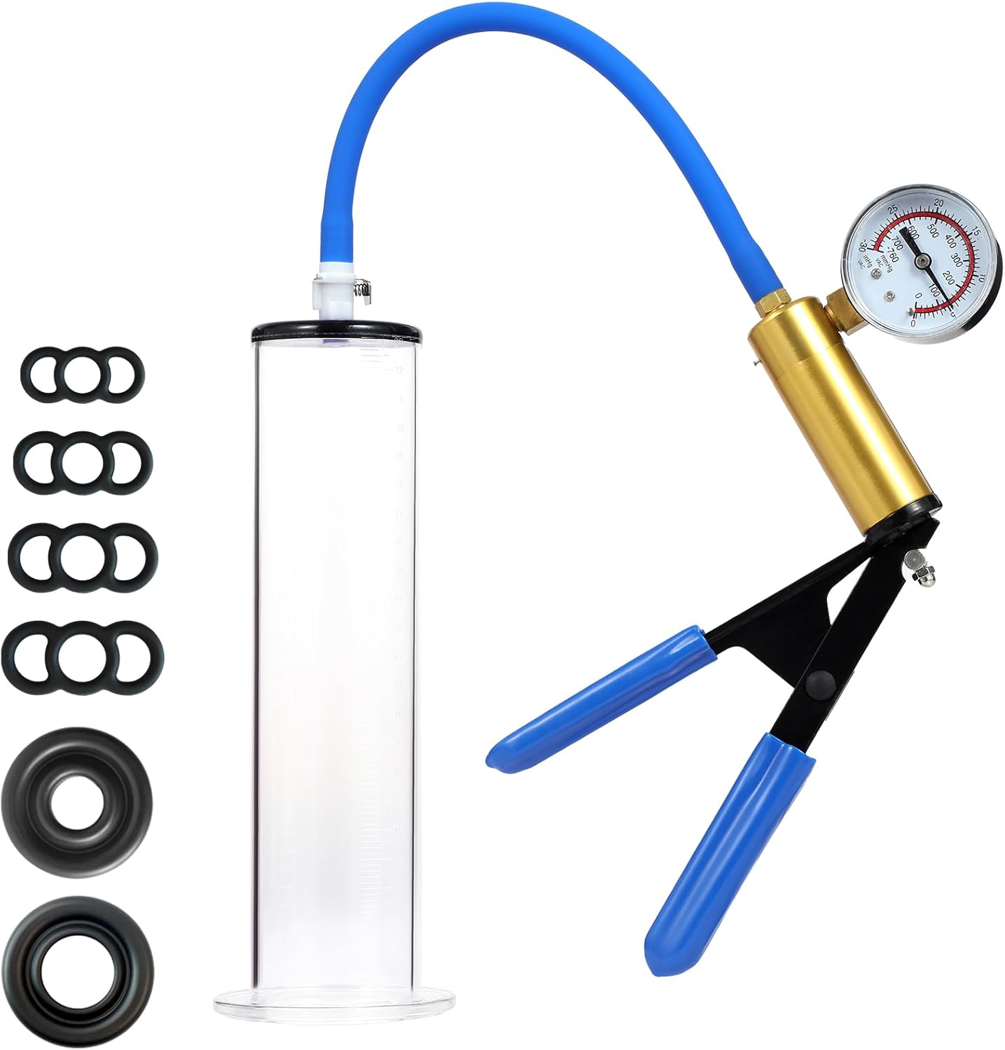 Male Enhancement Pump System with Gauge for Optimal Performance