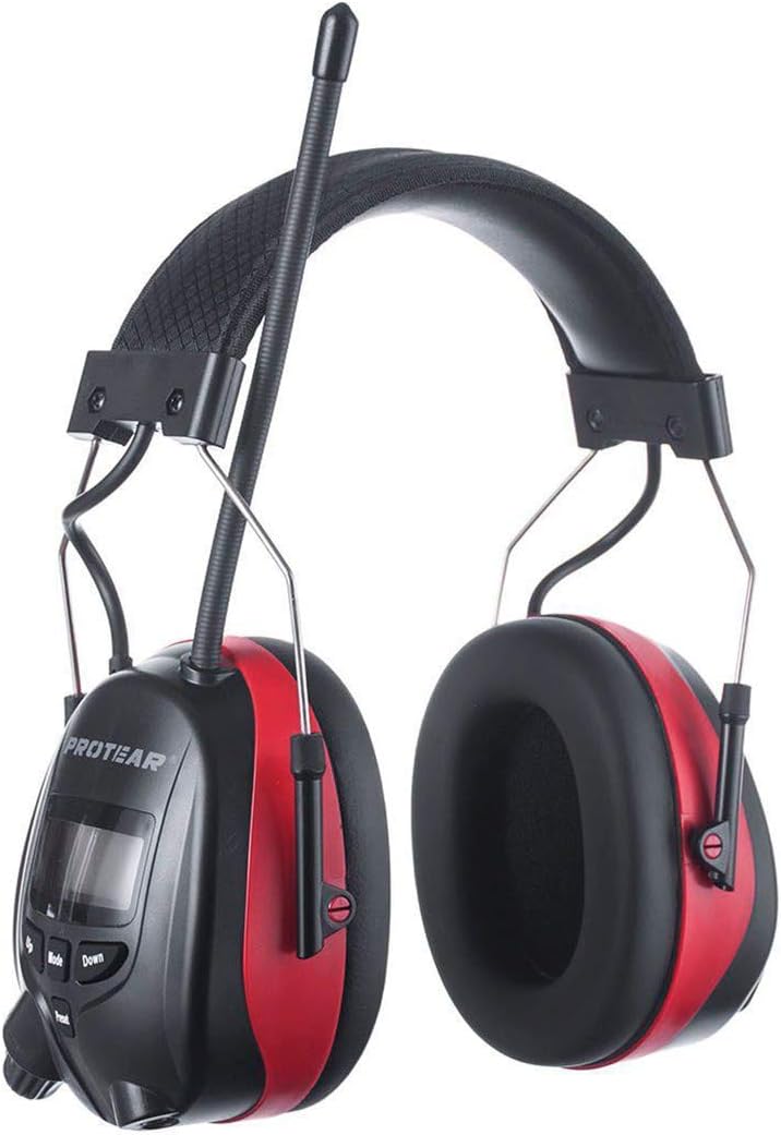Bluetooth Hearing Protection Headphones with FM AM Radio Features
