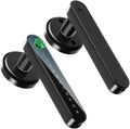 Fingerprint Door Lock with Keypad and Handle - Biometric Home Lock