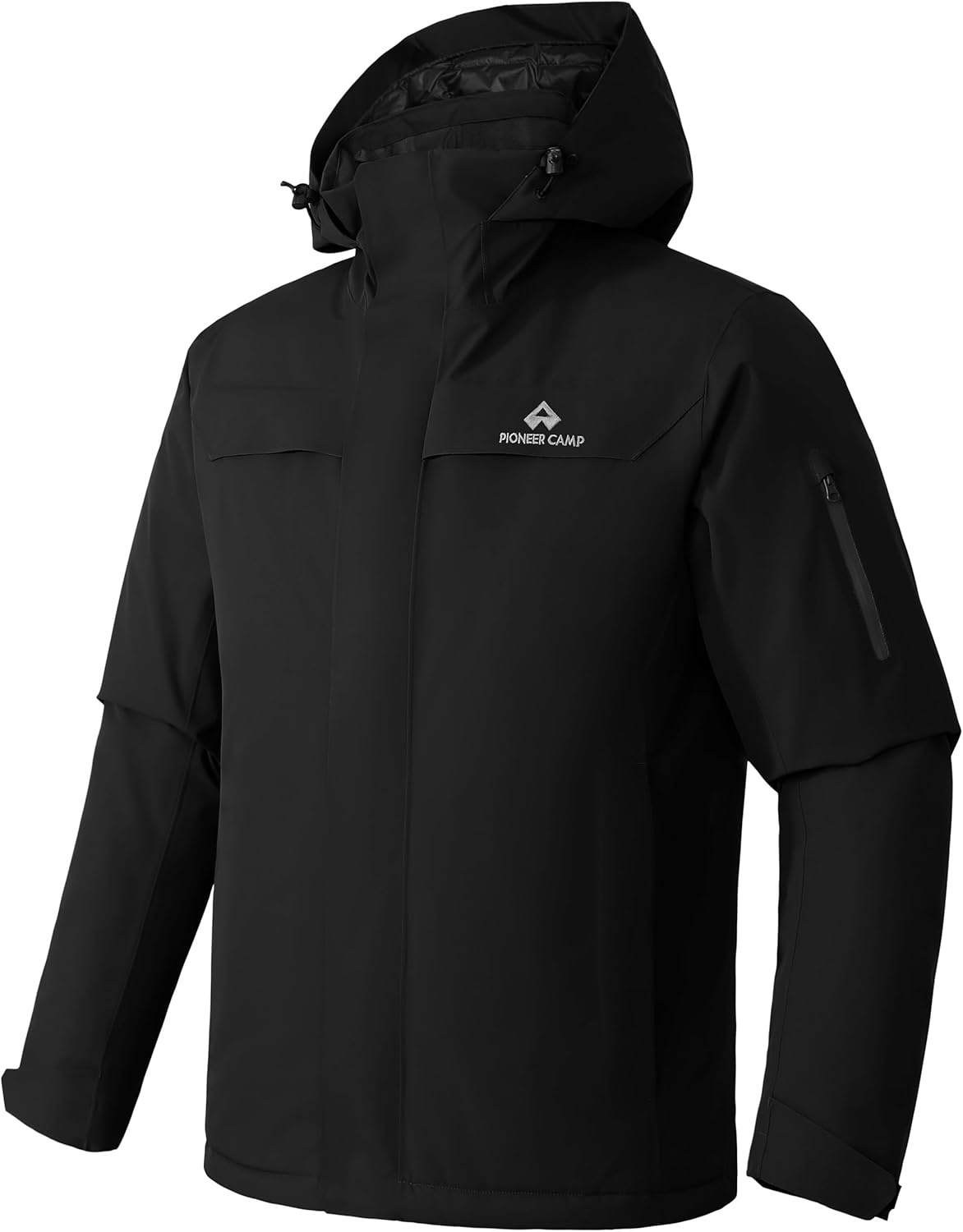 Pioneer Camp Men's Waterproof Ski Jacket - Stay Warm & Dry!
