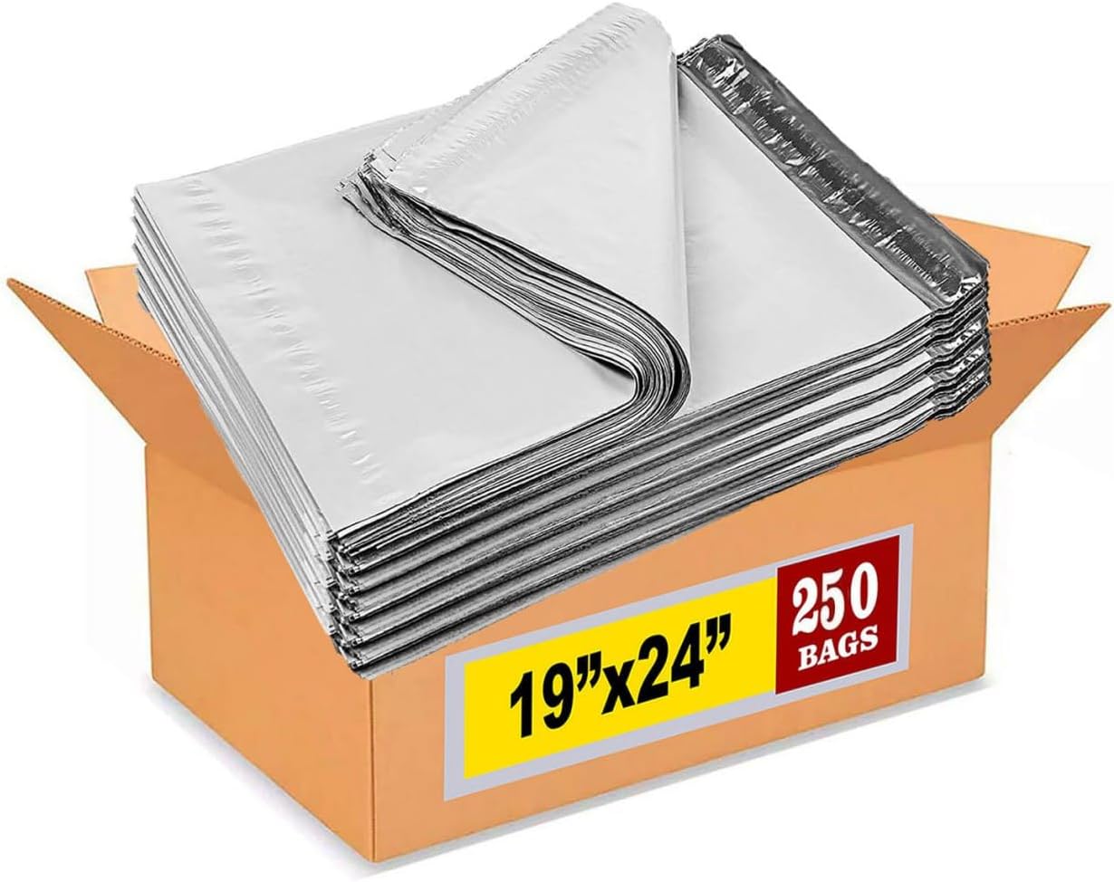 iMBAPrice 250 Premium Matte Finish Poly Mailers for Shipping