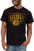 Pittsburgh Steelers Spotlight Short Sleeve Fan Shirt - Soft Cotton