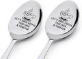 Personalized Engraved Spoon Set: Forever & Always