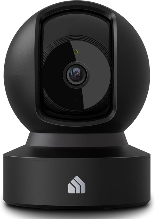 1080p HD Pan-Tilt Security Cam - Night Vision, Pet Monitoring