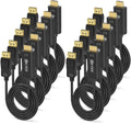 DP to HDMI Cable 3ft 10-Pack - DisplayPort to HDMI Cable 3 ft ()
