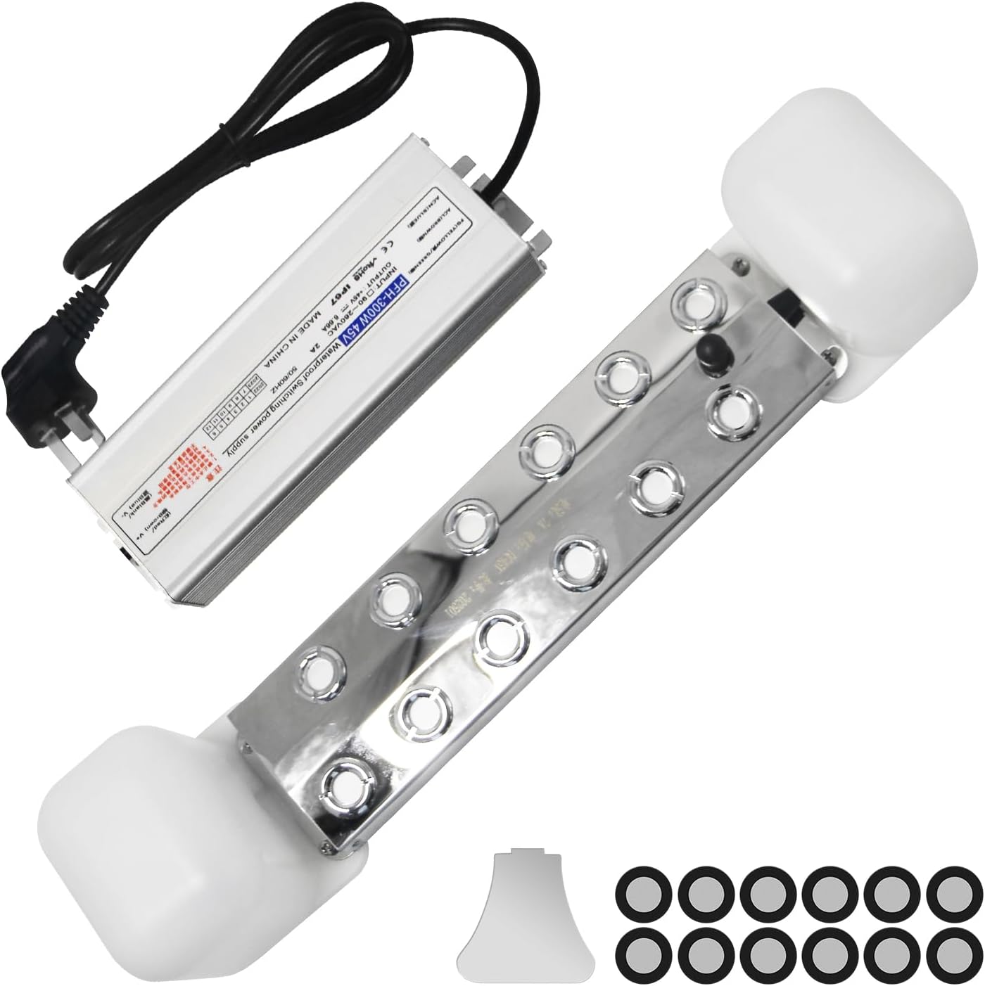Ultrasonic Mist Maker 12 Head Fogger for Garden and Decor
