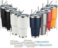 MEWAY 30oz Insulated Tumbler 8-Pack - Durable Double Vacuum Cup