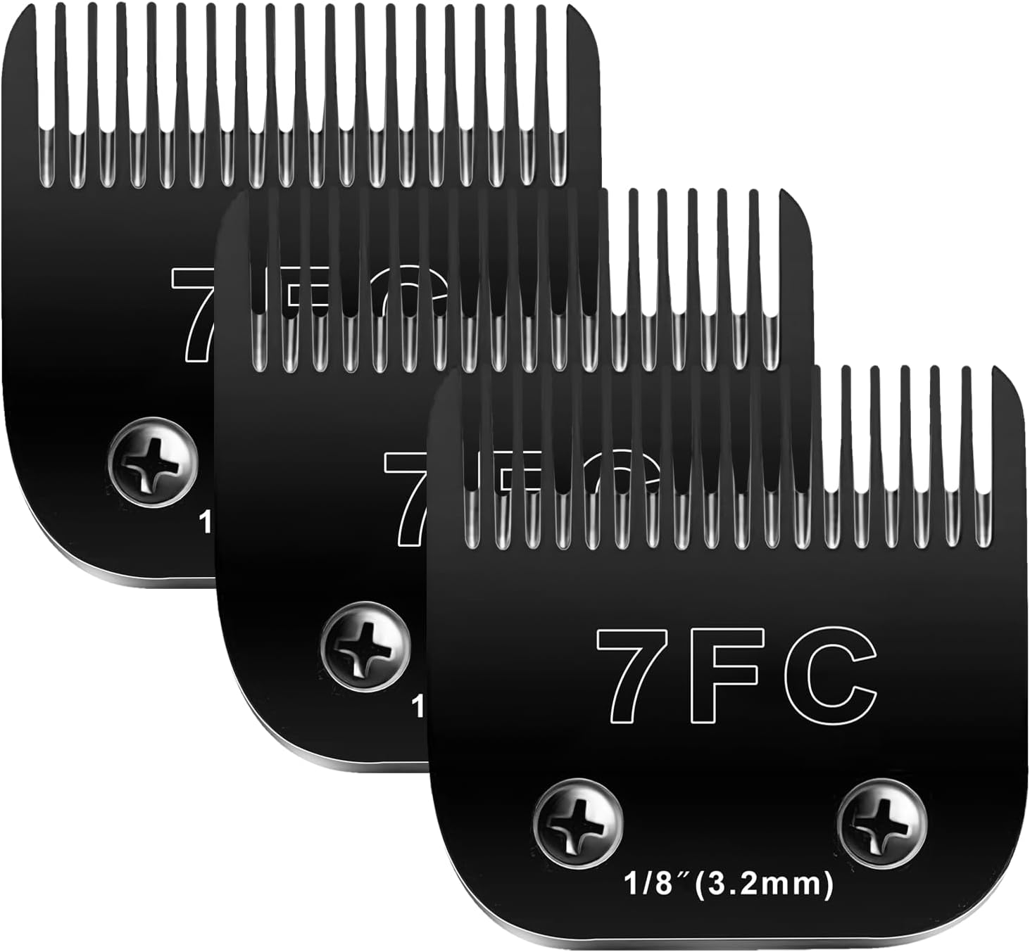 7F Blades Dog Grooming Blades for Andis Oster Wahl Clippers