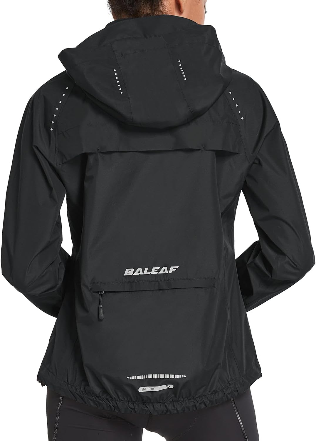 Baleaf Women's Waterproof Rain Jacket for Running and Cycling