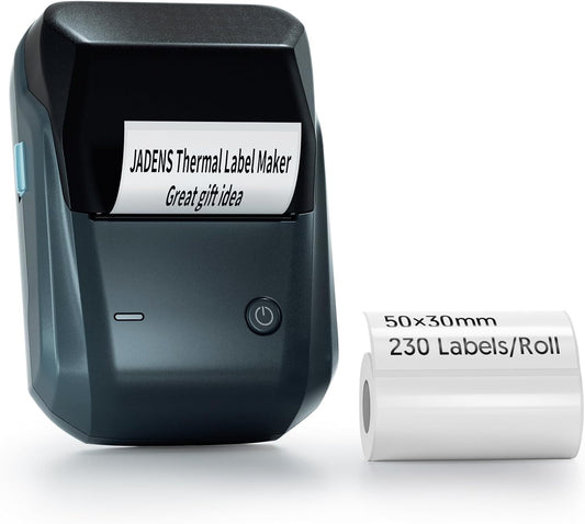Effortless Organization: JADENS B1 Bluetooth Label Maker
