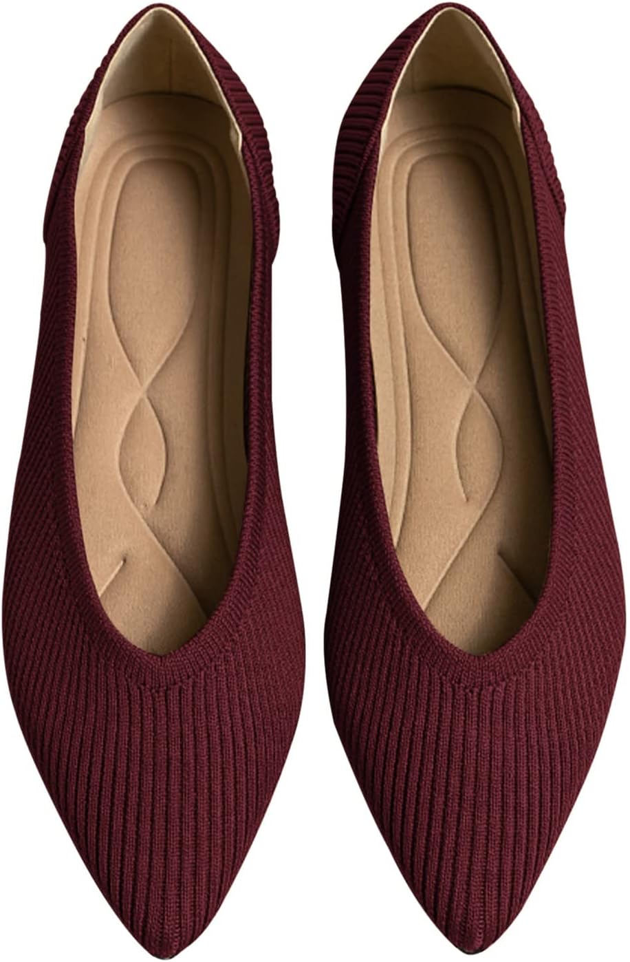 Comfortable Women's Flats Shoes with Pointed Toe Design