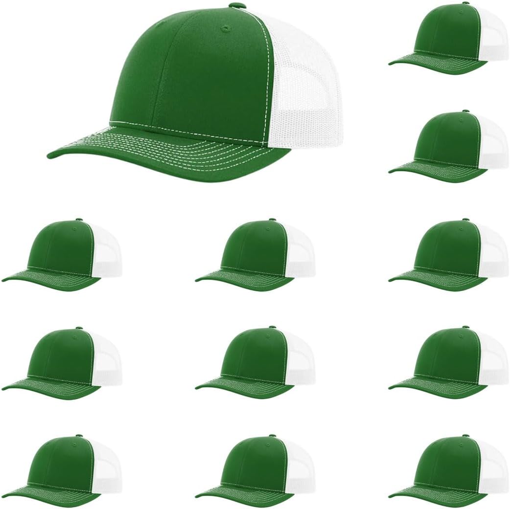 Richardson 112 Classic Six-Panel Adjustable Snapback Trucker Cap