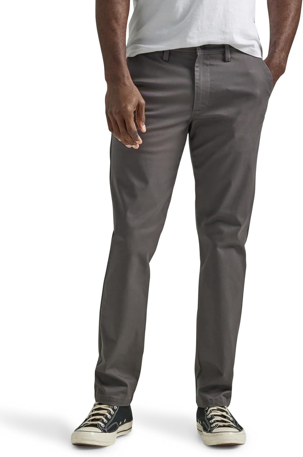 Lee Men's Flat Front Slim Straight Pant for Effortless Style