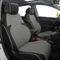 EKR Leatherette Seat Covers for Honda CRV 2017-2022 (Black/Gray)