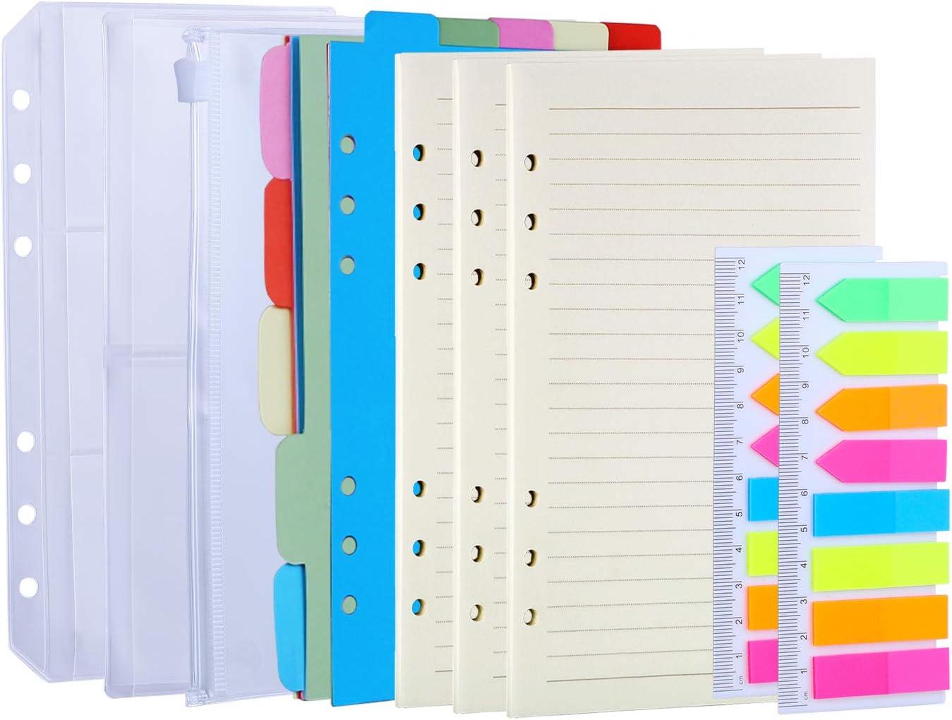 Antner A6 Planner Bundle: Refill Paper, Tabs, Pockets