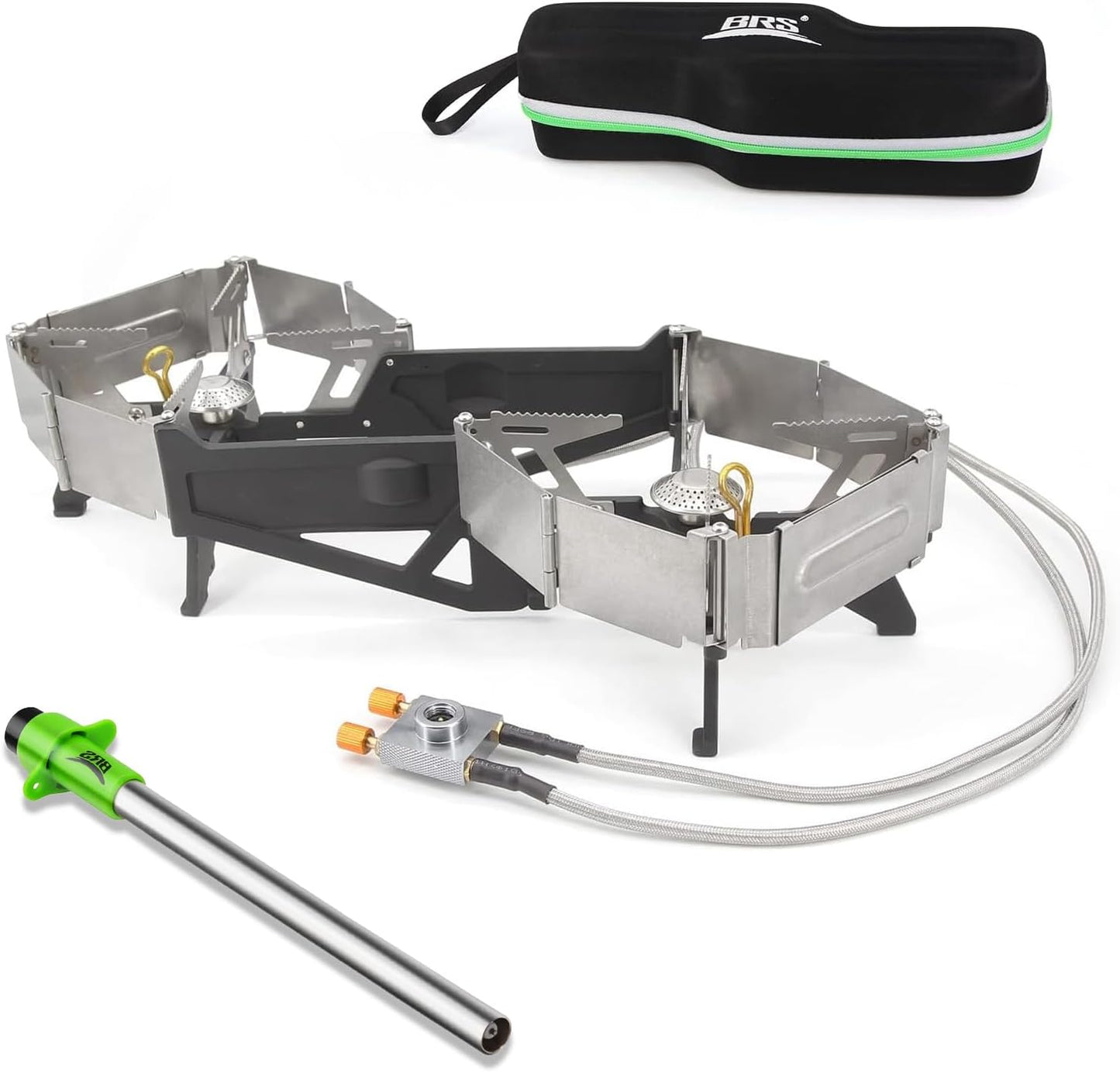 BRS-32 Portable Foldable Camping Stove - Easy Ignition