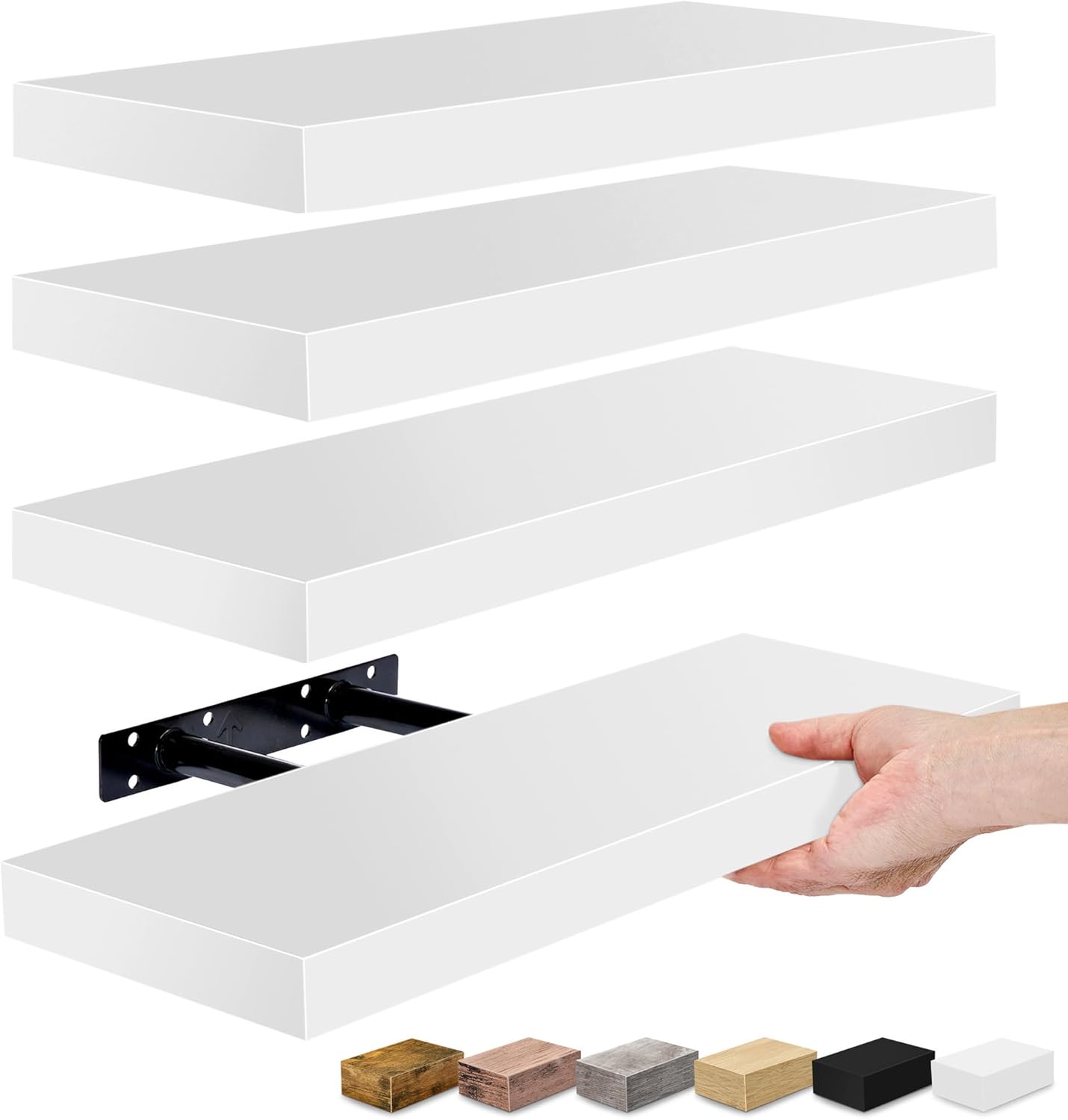 Sorbus Floating Shelves for Wall - Stylish Storage Solution