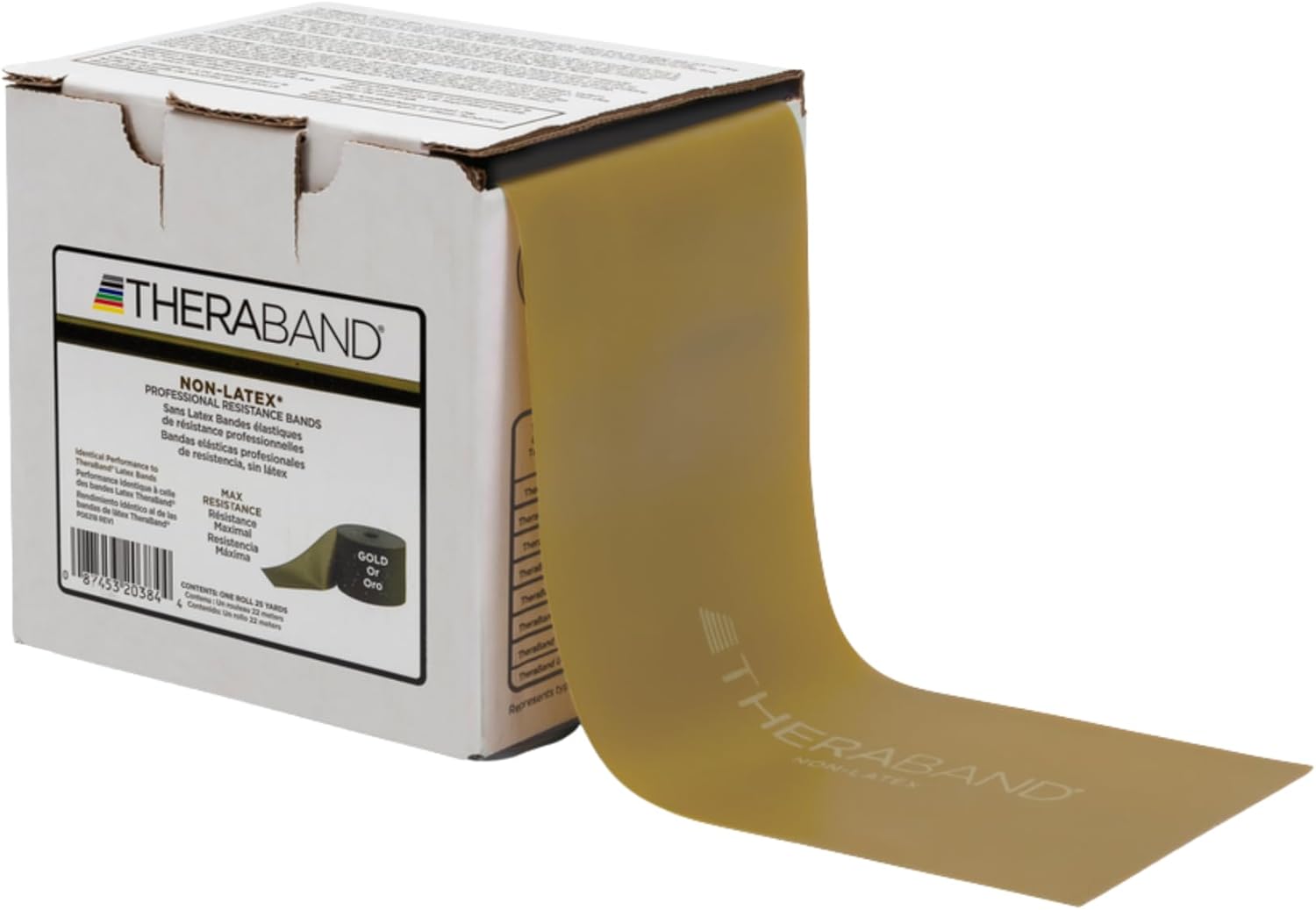 THERABAND Resistance Band Roll for Professional Workouts & Rehab