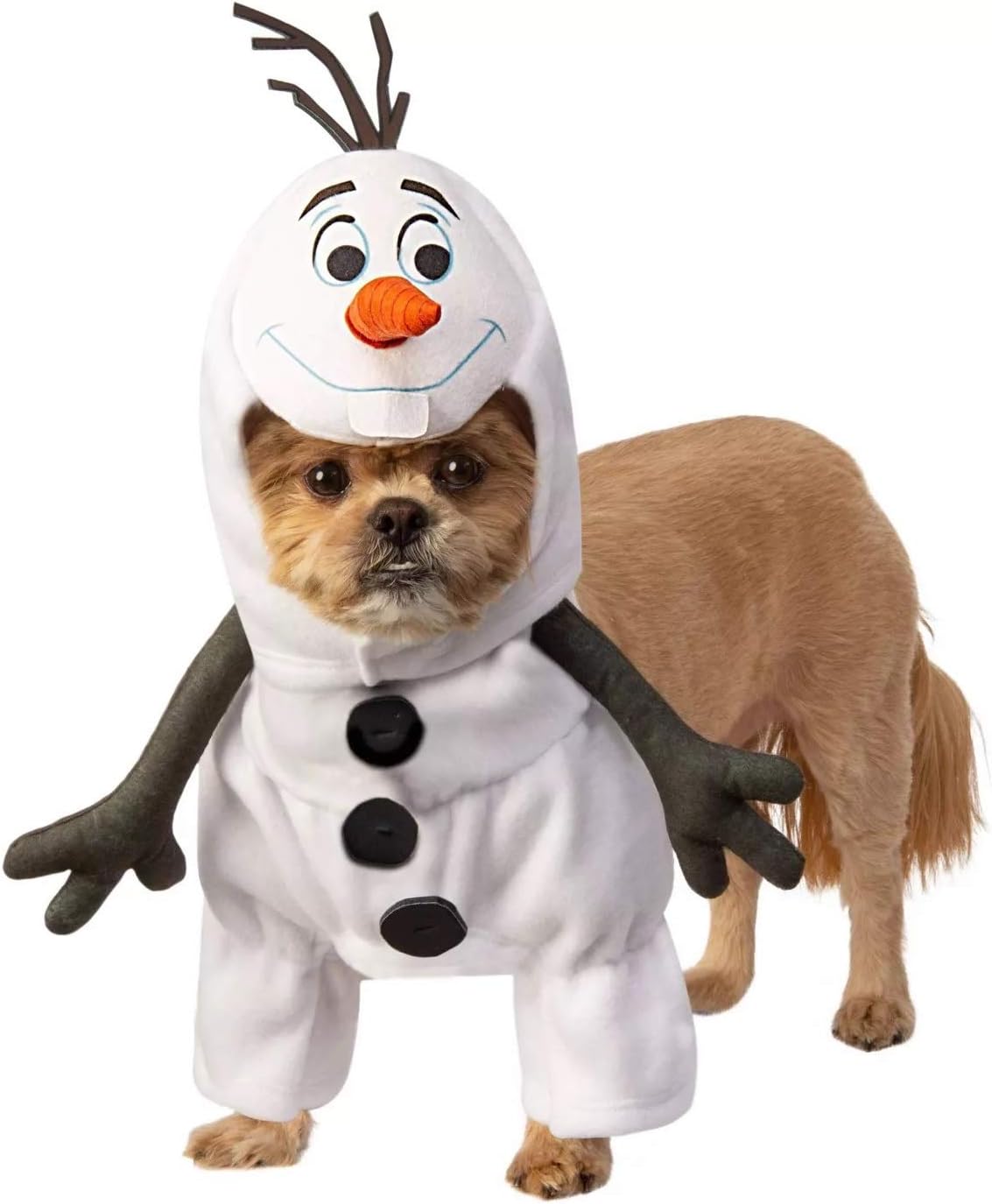 Disney Frozen Olaf Pet Costume for Dogs or Cats - Large Size