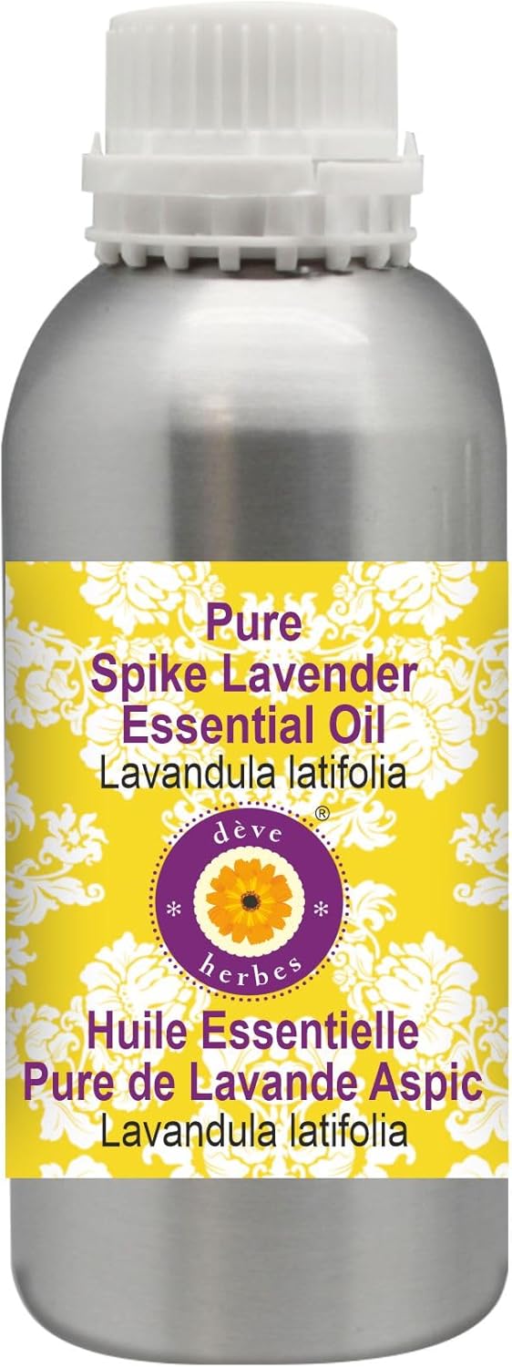 Deve Herbes Pure Spike Lavender Essential Oil for Skin Care