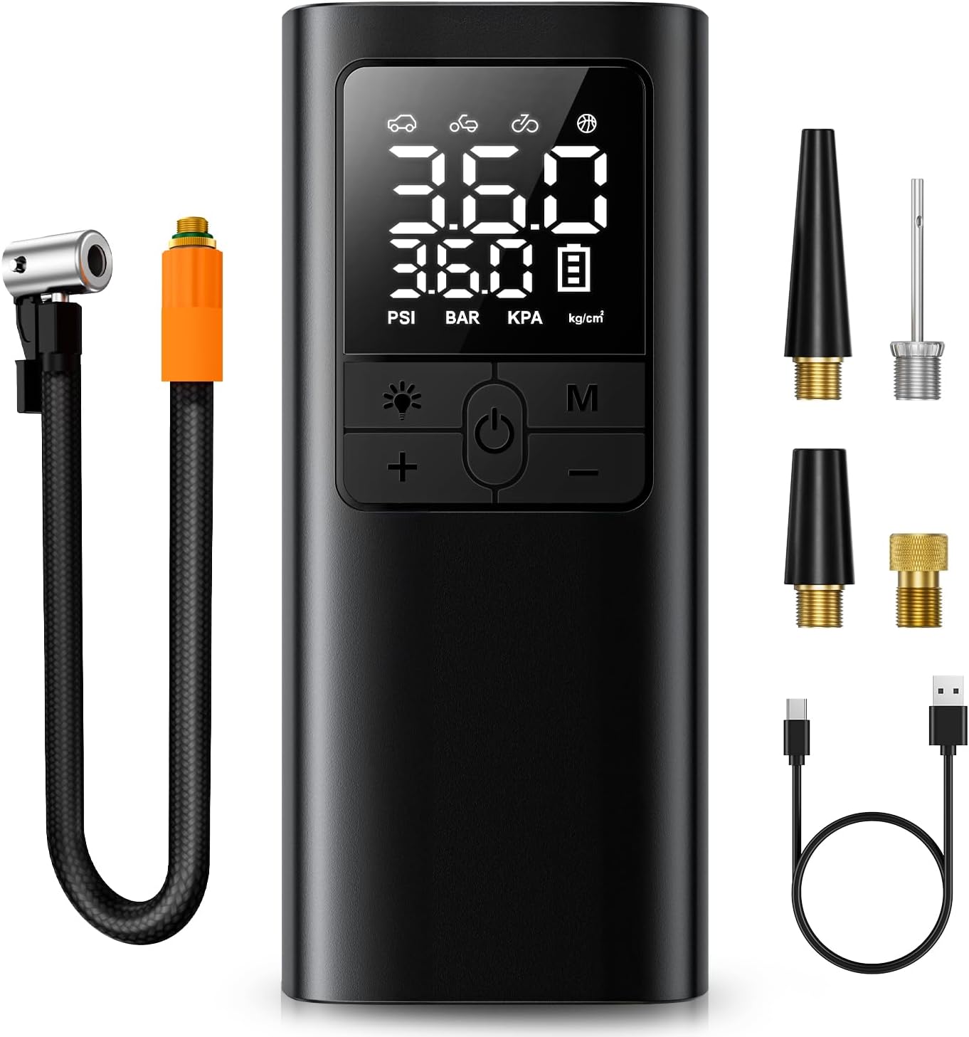 TMIGIA Cordless Tire Inflator - Portable & Powerful 150PSI