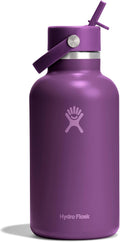 Hydro Flask Water Bottle 64 oz Wide Mouth with Flex Straw Cap - 24H