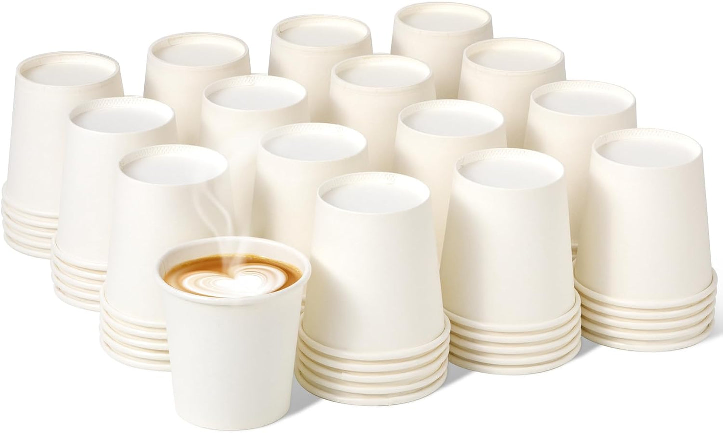 Fit Meal Prep 1000 Pack 4 oz Disposable White Paper Cups Review
