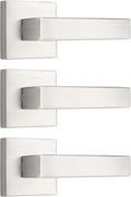 Probrico Dummy Door Handle Satin Nickel - Durable Contemporary Choice
