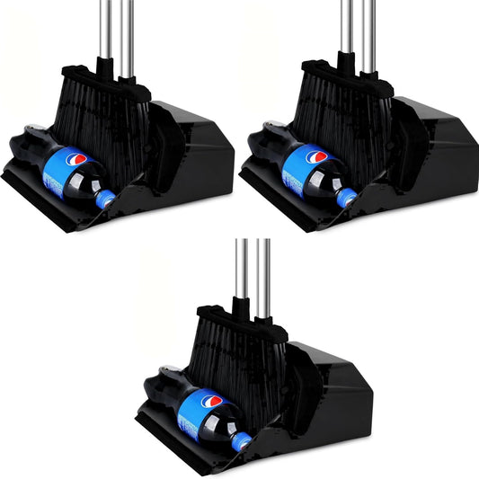 Commercial Broom and Dustpan Set for Efficient Cleaning Tasks